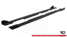 Load image into Gallery viewer, Maxton Design - STREET PRO SIDE SKIRT SPLITTERS (+FLAPS) FORD FIESTA MK8/8.5 ST/ ST LINE (2017-)