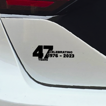 Load image into Gallery viewer, Fiesta Heritage Decal Sticker (1976-2023) - V2