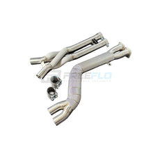 Load image into Gallery viewer, BMW X3M F97 S58 4" Hybrid Single Z-Pipe Mid Pipe Exhaust | FreeFlo AGR-X