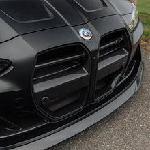Load image into Gallery viewer, BMW G80 G81 M3 & G82 G83 M4 Pre-Preg Dry Carbon Fibre Crash Bar Cover by TRE, 2021+, G8X 2x2 Twill, High Gloss, CSL/Open Grille Compatible (Front Crash Beam Foam Cover)
