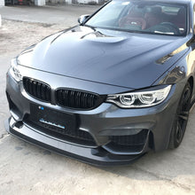Load image into Gallery viewer, GTS Style Carbon Fibre Front Splitter for BMW F80 M3 F82 F83 M4 14-20