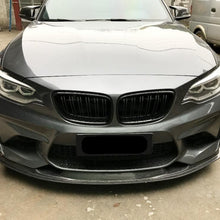 Load image into Gallery viewer, GTS Style Carbon Fibre Front Splitter for BMW F87 M2 OG 16-18
