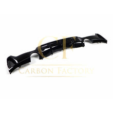 Load image into Gallery viewer, Gloss Black Rear Diffuser Dual Exhaust for BMW F32 F33 F36 4 Series 14-20