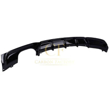 Load image into Gallery viewer, Gloss Black Rear Diffuser Twin Exhaust for BMW F30 F31 3 Series 12-19