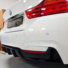 Load image into Gallery viewer, Gloss Black Rear Diffuser Twin Exhaust for BMW F32 F33 F36 4 Series 14-20
