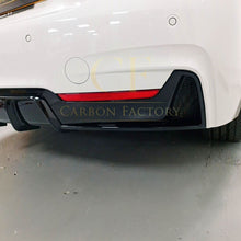 Load image into Gallery viewer, Gloss Black Rear Diffuser Twin Exhaust for BMW F32 F33 F36 4 Series 14-20