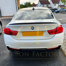 Load image into Gallery viewer, Gloss Black Rear Diffuser Twin Exhaust for BMW F32 F33 F36 4 Series 14-20