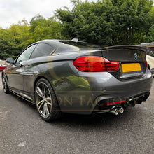 Load image into Gallery viewer, Gloss Black Rear Diffuser Twin Exhaust for BMW F32 F33 F36 4 Series 14-20