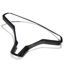 Load image into Gallery viewer, Tesla Model X Carbon Fibre Replacement Steering Wheel Trim (2014 - UP)