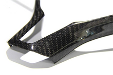 Load image into Gallery viewer, Tesla Model X Carbon Fibre Replacement Steering Wheel Trim (2014 - UP)