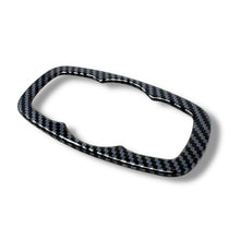 Load image into Gallery viewer, Transit Custom - Carbon Fibre Look Headlight Control Panel Surround
