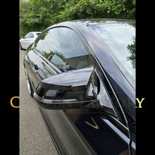Load image into Gallery viewer, CF Style Gloss Black Replacement Mirror Covers for BMW F10 5 Series LCI F06 F12 F13 6 Series F01 7 Series
