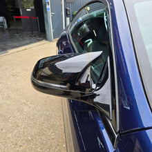 Load image into Gallery viewer, CF Style Gloss Black Replacement Mirror Covers for BMW F10 5 Series LCI F06 F12 F13 6 Series F01 7 Series