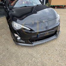 Load image into Gallery viewer, BM Style Carbon Fibre Front Splitter for Toyota GT86 13-16