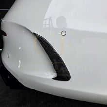 Load image into Gallery viewer, Carbon Fibre Rear Bumper Trims for Mercedes W205 C43 2 Door Coupe 15-18