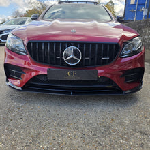 Load image into Gallery viewer, CF Style Carbon Fibre Front Splitter for Mercedes W213 E Class Saloon 16-20
