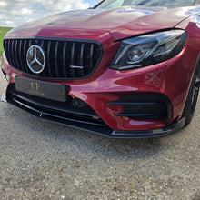 Load image into Gallery viewer, CF Style Carbon Fibre Front Splitter for Mercedes W213 E Class Saloon 16-20
