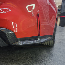 Load image into Gallery viewer, OEM Style Pre-Preg Carbon Fibre Rear Bumper Spats for BMW G82 G83 M4 21-Present