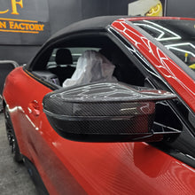 Load image into Gallery viewer, Pre-Preg Carbon Fibre Replacement Mirror Covers for BMW G87 M2 G80 M3 G82 G83 M4 20-Present