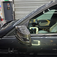 Load image into Gallery viewer, V Style Carbon Fibre Replacement Mirror Covers for Mercedes Benz Universal