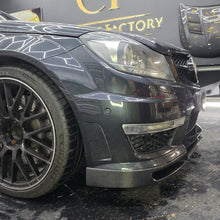 Load image into Gallery viewer, AMG Style Carbon Fibre Front Splitter for Mercedes Benz W204 C63 Facelift 12-14