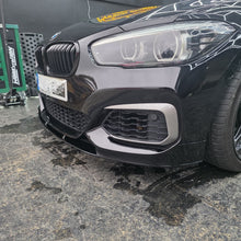 Load image into Gallery viewer, MP Style Gloss Black Front Splitter for BMW F20 F21 1 Series LCI 15-19