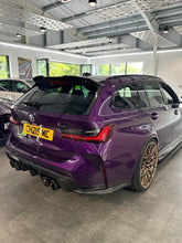 Load image into Gallery viewer, BMW M3 & M4 G80/G81/G82/G83 CARBON FIBRE DIFFUSER TRIM