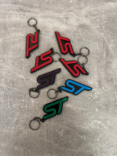 Load image into Gallery viewer, 4D ST Logo Keychain for Ford – Gloss Black with Custom Colour Options | CEUK