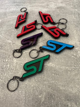 Load image into Gallery viewer, 4D ST Logo Keychain for Ford – Gloss Black with Custom Colour Options | CEUK