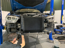Load image into Gallery viewer, AIRTEC Motorsport Front Mount Chargecooler Radiator Upgrade for BMW B58 (M140i M240i 340i 440i) 2014-2019 F20 F21 F22 F23 F30 F31 F32 F33 F36 | Triple-Pass 90mm Core Direct-Fit Heat Exchanger ATRADBMW2