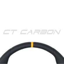 Load image into Gallery viewer, BMW Gxx LCI LEATHER FLAT BOTTOM CUSTOM STEERING WHEEL