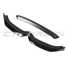 Load image into Gallery viewer, AUDI A3 S-LINE & S3 8V FACELIFT 2017-2020 GLOSS BLACK SPLITTER V2