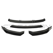 Load image into Gallery viewer, AUDI A3 S-LINE & S3 8V FACELIFT 2017-2020 GLOSS BLACK SPLITTER V3