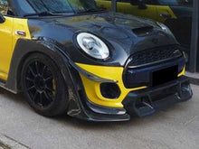 Load image into Gallery viewer, Carbon Fibre Front Canards for BMW F55 F56 Mini Cooper S & JCW 14-22