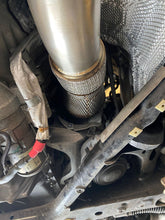 Load image into Gallery viewer, Osprey Performance BMW B58 Decat Downpipe (Catless) with OEM-Style Heat Shield – Stainless Steel Direct Bolt-On for M140i M240i 340i 440i