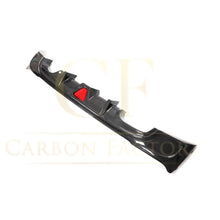 Load image into Gallery viewer, LED Style Carbon Fibre Rear Diffuser for BMW F22 2 Series M Sport 14-21