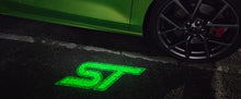 Load image into Gallery viewer, “ST” Emblem Replacement Puddle Unit - MK4 / MK4.5 Focus ST (Multiple Colours)