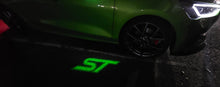 Load image into Gallery viewer, “ST” Emblem Replacement Puddle Unit - MK4 / MK4.5 Focus ST (Multiple Colours)