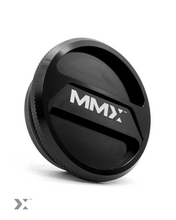 Load image into Gallery viewer, MMX Billet Aluminium Windscreen Washer Bottle Cap / Reservoir Cover for BMW G-Chassis Models, Black Anodised