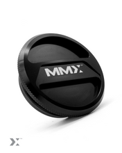 Load image into Gallery viewer, MMX Billet Aluminium Windscreen Washer Bottle Cap / Reservoir Cover for BMW G-Chassis Models, Black Anodised