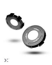 Load image into Gallery viewer, MMX S65 VANOS Cover Set, Billet Aluminium Cam Phaser End Caps Timing Adjuster Covers for BMW M3 S65B40 E90 E92 E93