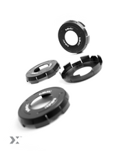 Load image into Gallery viewer, MMX S65 VANOS Cover Set, Billet Aluminium Cam Phaser End Caps Timing Adjuster Covers for BMW M3 S65B40 E90 E92 E93