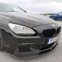 Load image into Gallery viewer, MP Style Carbon Fibre Front Splitter for BMW F06 F12 F13 6 Series 11-18