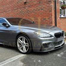 Load image into Gallery viewer, MP Style Carbon Fibre Front Splitter for BMW F06 F12 F13 6 Series 11-18