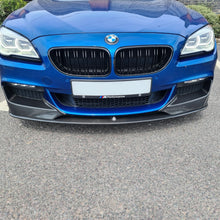 Load image into Gallery viewer, MP Style Carbon Fibre Front Splitter for BMW F06 F12 F13 6 Series 11-18