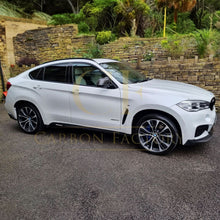 Load image into Gallery viewer, MP Style Carbon Fibre Front Splitter for BMW F16 X6 14-18