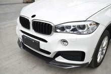 Load image into Gallery viewer, MP Style Carbon Fibre Front Splitter for BMW F16 X6 14-18