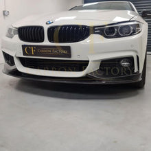 Load image into Gallery viewer, MP Style Carbon Fibre Front Splitter for BMW F32 F33 F36 4 Series 14-20