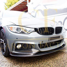 Load image into Gallery viewer, MP Style Carbon Fibre Front Splitter for BMW F32 F33 F36 4 Series 14-20