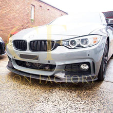 Load image into Gallery viewer, MP Style Carbon Fibre Front Splitter for BMW F32 F33 F36 4 Series 14-20
